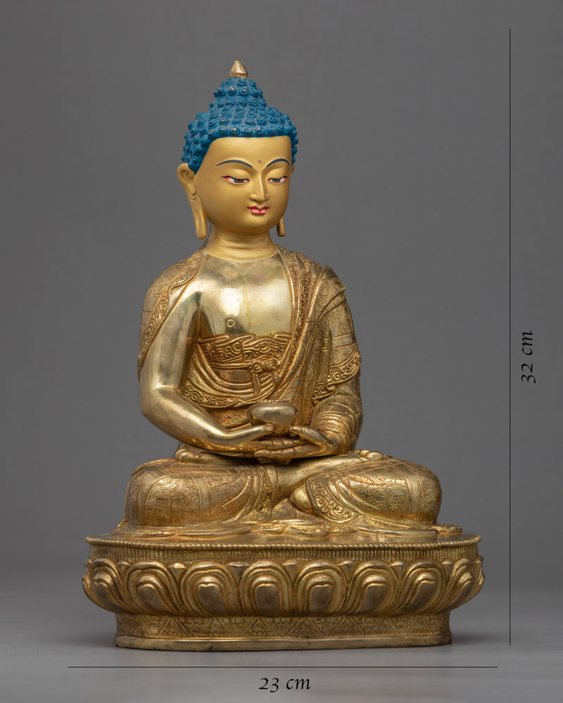 Amita Buddha Sculpture | Tibetan Buddha Sculpture For Mindfulness