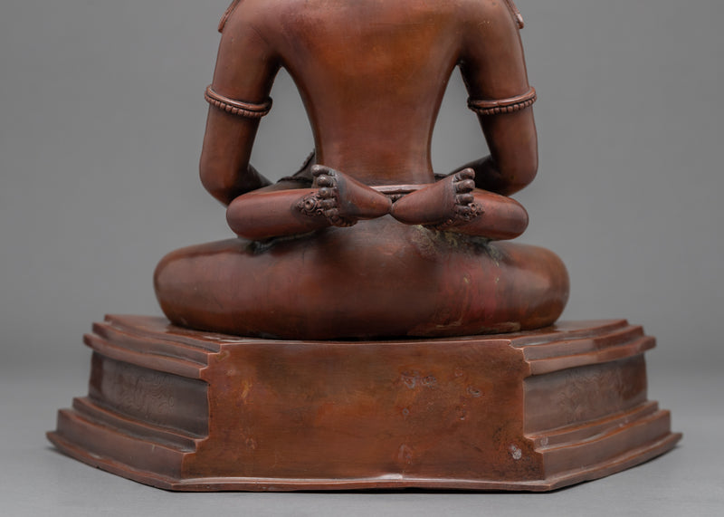 Amitayus Practice Sculpture | Buddha Amitayus With Consort Statue For Practice
