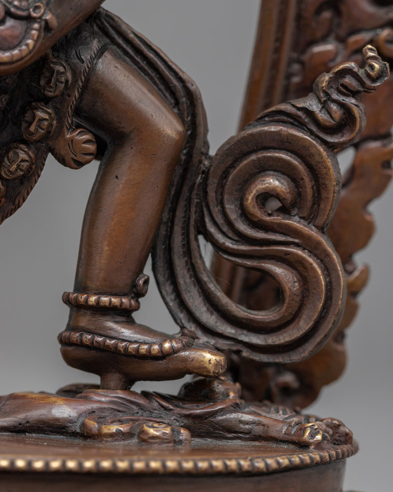 Chakrasamvara Practice Statue | Buddhist Deity With Consort Sculpture