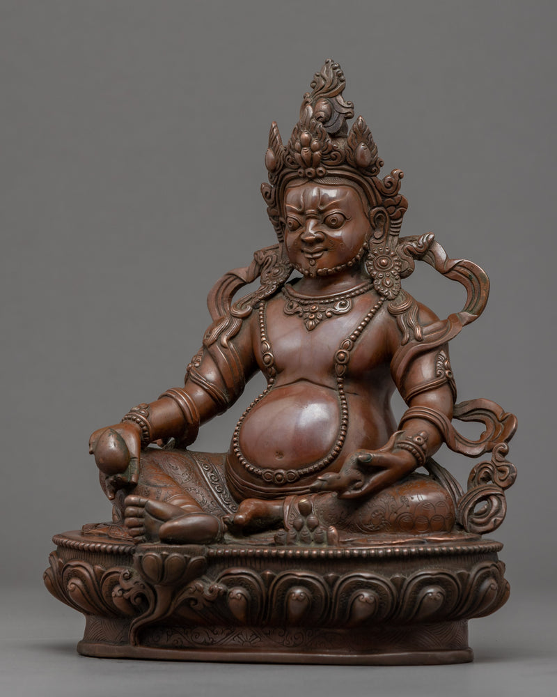 Jambhala Statue | The Buddhist Wealth Deity Dzambhala Scultpure