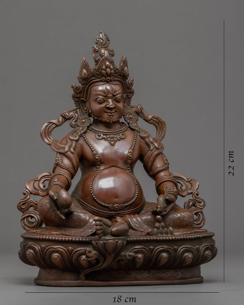 Jambhala Statue | The Buddhist Wealth Deity Dzambhala Scultpure