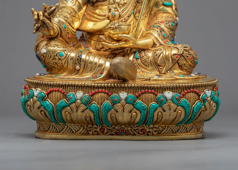 Padmasambhava Guru Yoga Sculpture | Lotus Born Master Statue