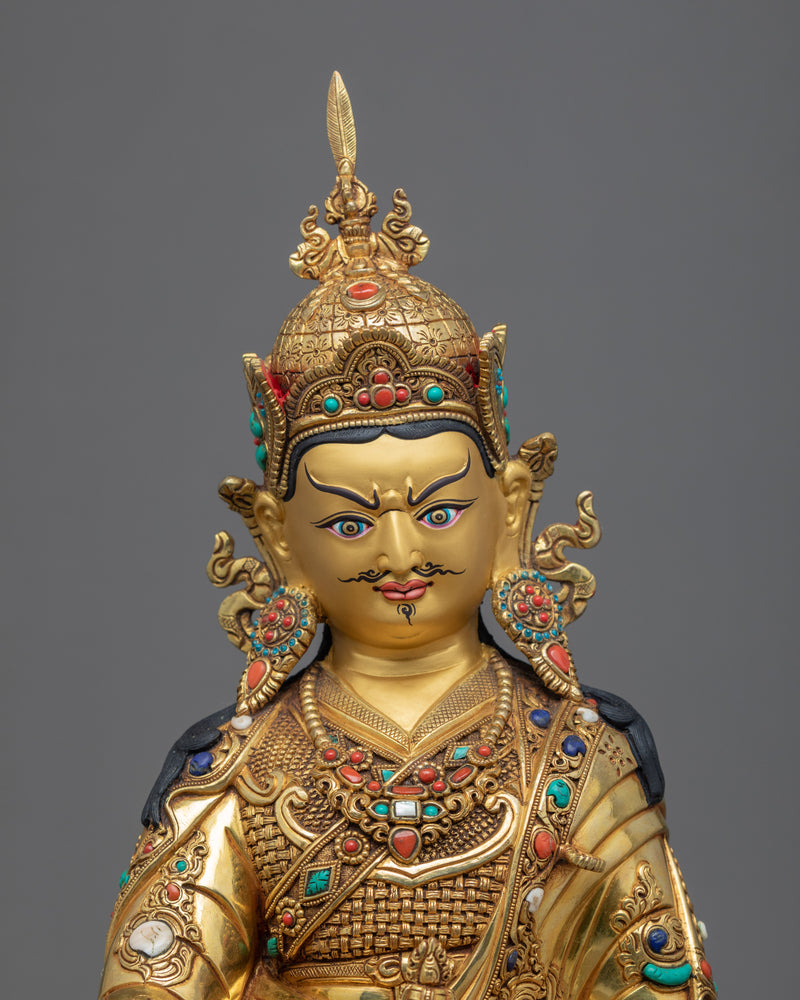 Padmasambhava Guru Yoga Sculpture | Lotus Born Master Statue