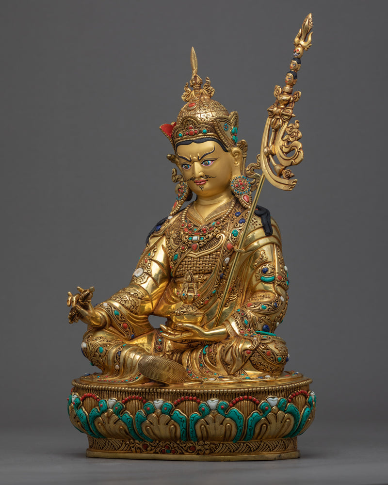 Padmasambhava Guru Yoga Sculpture | Lotus Born Master Statue