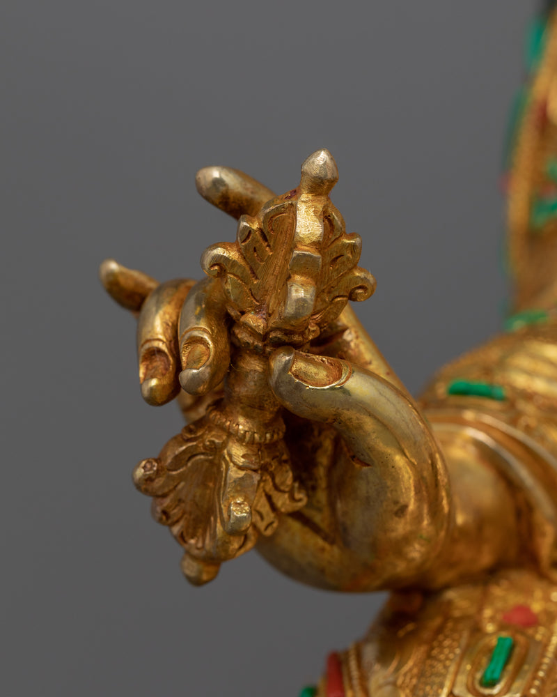 Born From A Lotus Flower Guru Rinpoche Statue | Traditional Padmasambhava Art