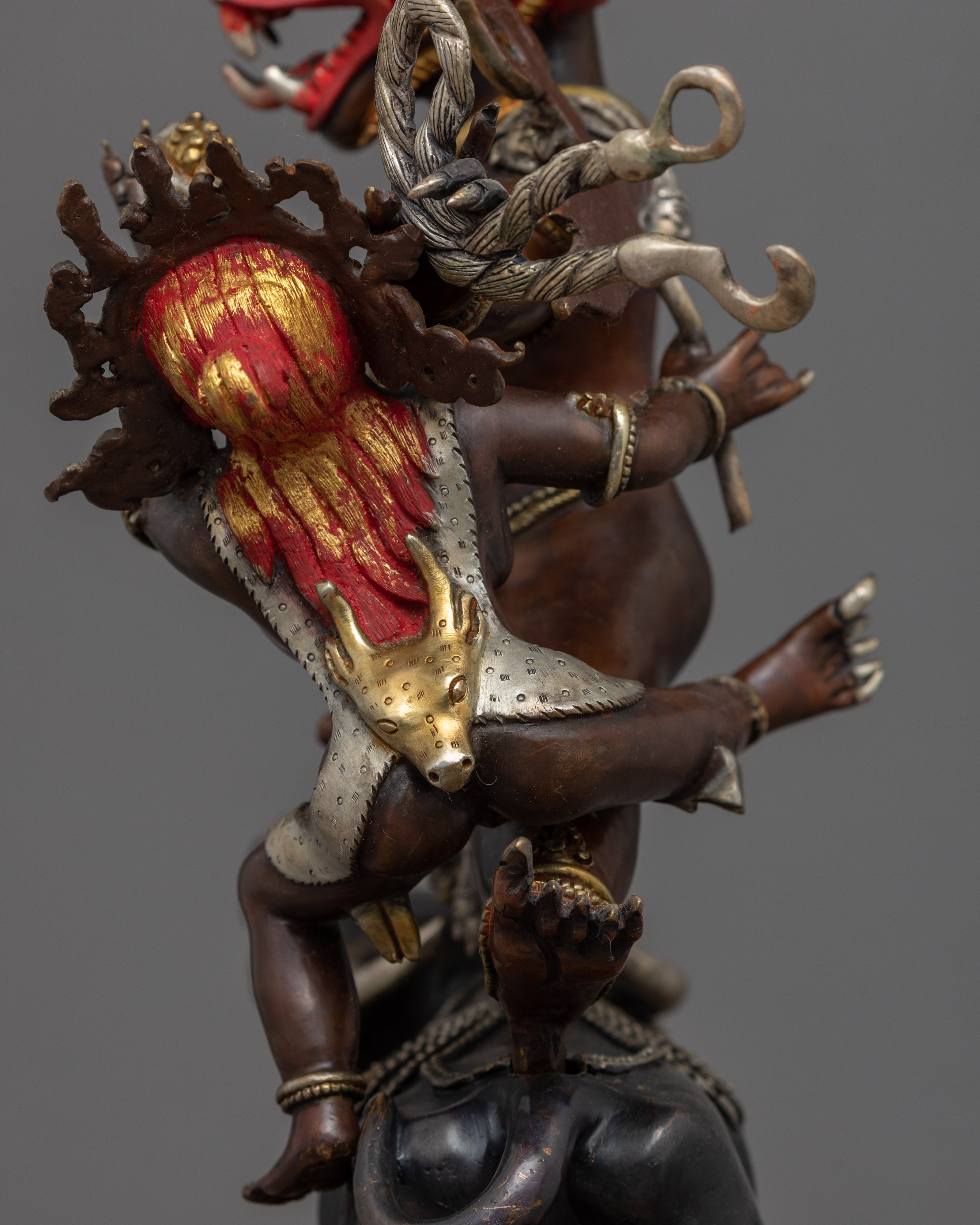 Yamantaka Benefits Statue | Traditional Hand Painted Artwork