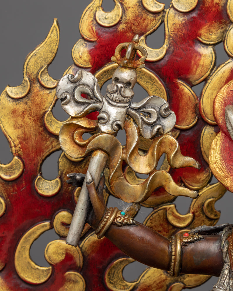 Yamantaka Benefits Statue | Traditional Hand Painted Artwork