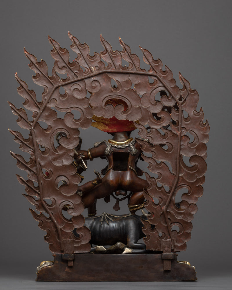 Yamantaka Benefits Statue | Traditional Hand Painted Artwork