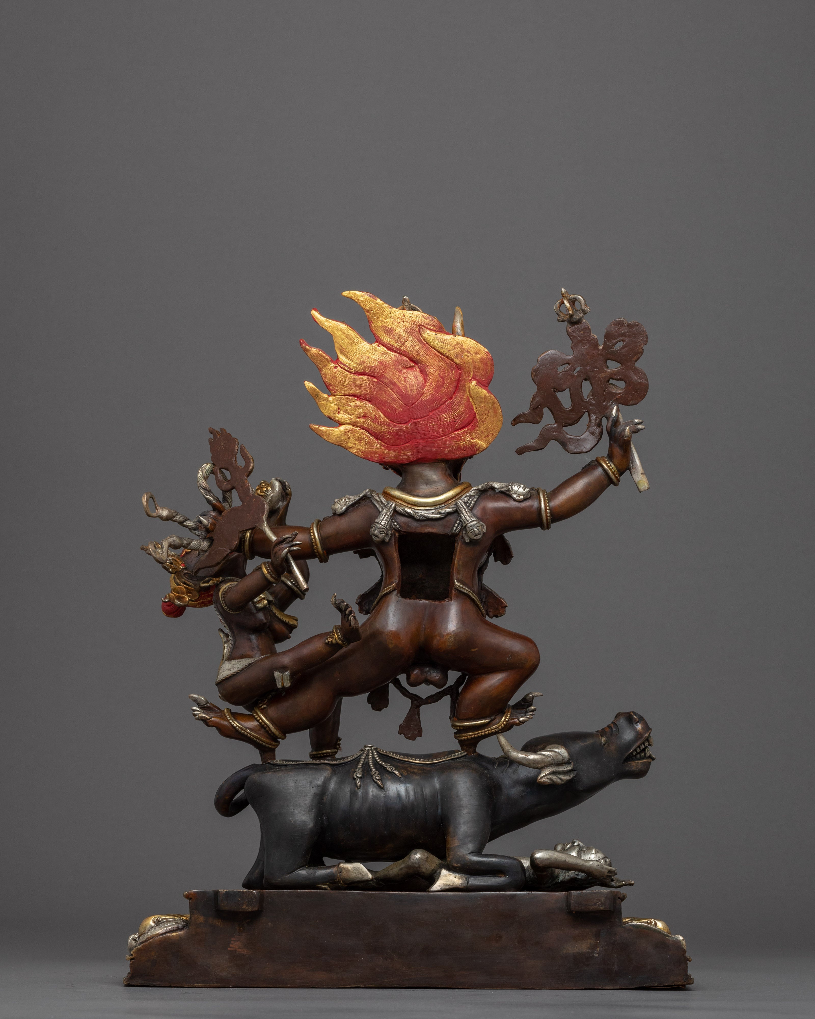 Yamantaka Benefits Statue | Traditional Hand Painted Artwork