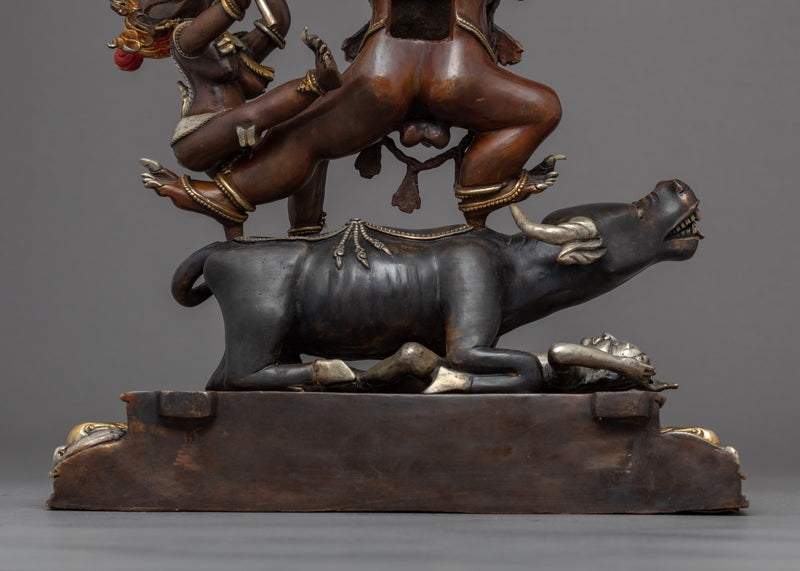 Yamantaka Benefits Statue | Traditional Hand Painted Artwork
