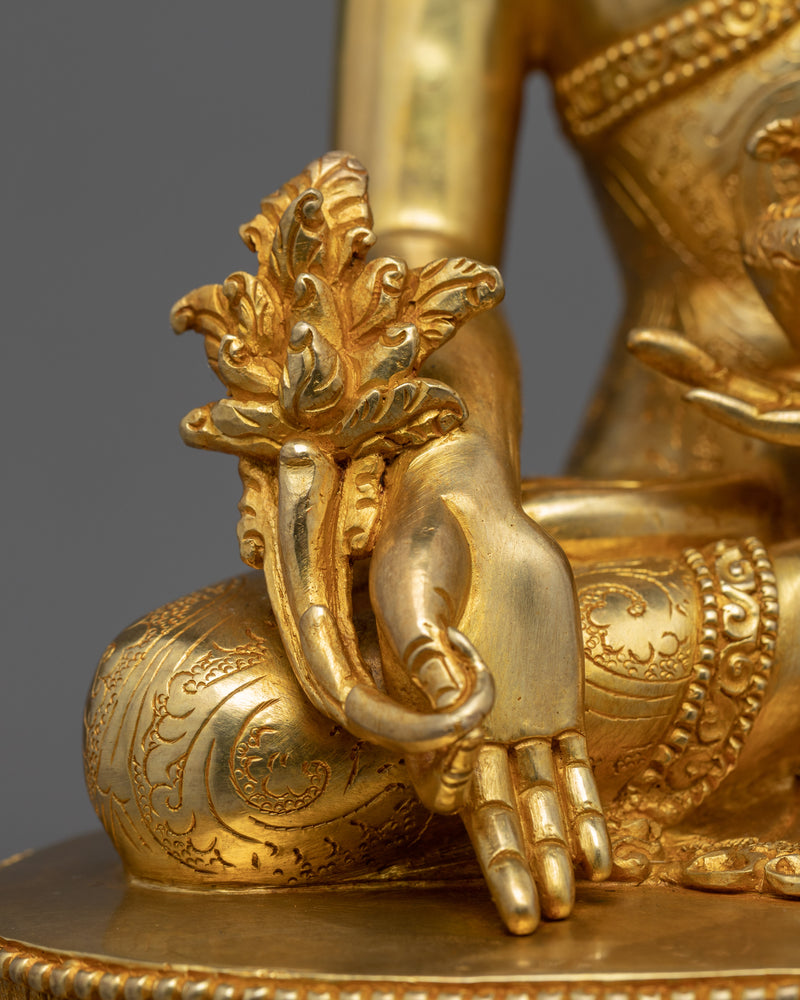 The Medicine Buddha Statue | Hand Made Healing Buddha Artcraft