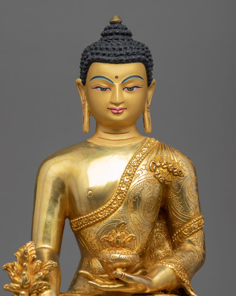 The Medicine Buddha Statue | Hand Made Healing Buddha Artcraft