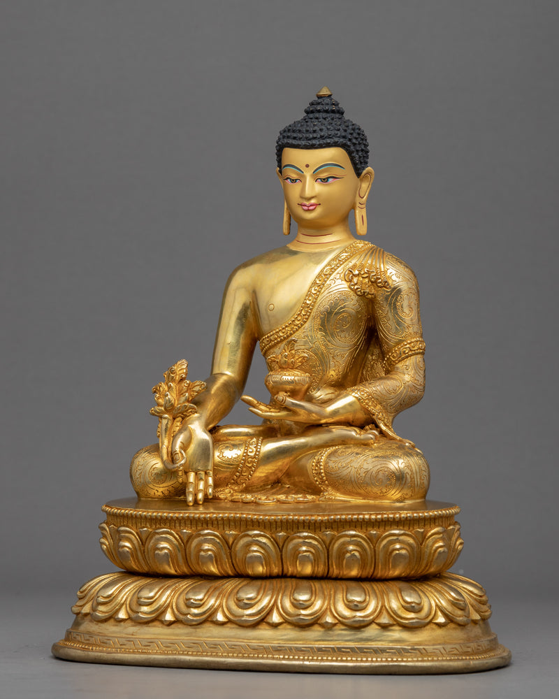 The Medicine Buddha Statue | Hand Made Healing Buddha Artcraft