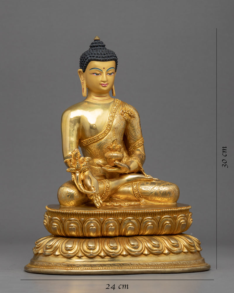 The Medicine Buddha Statue | Hand Made Healing Buddha Artcraft