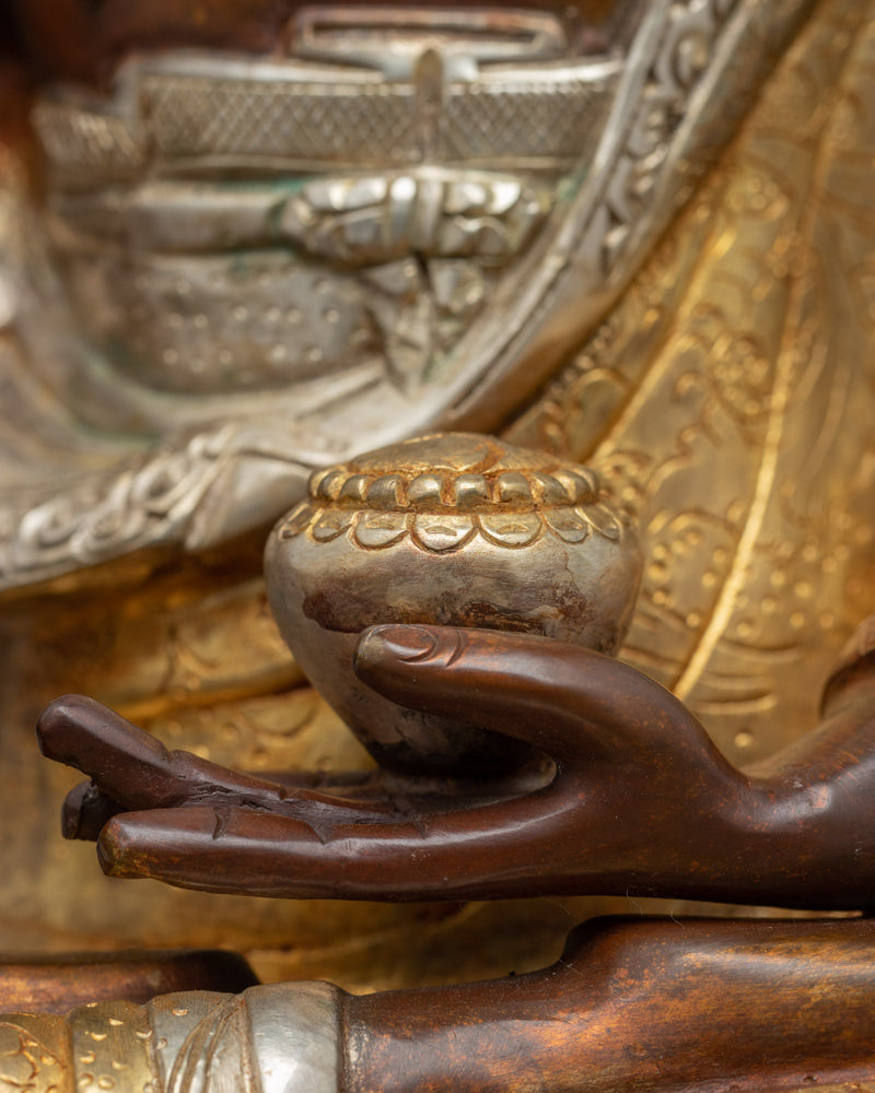 Shakyamuni Buddha Guide Statue | Buddhist Deity Figurine For Ritual