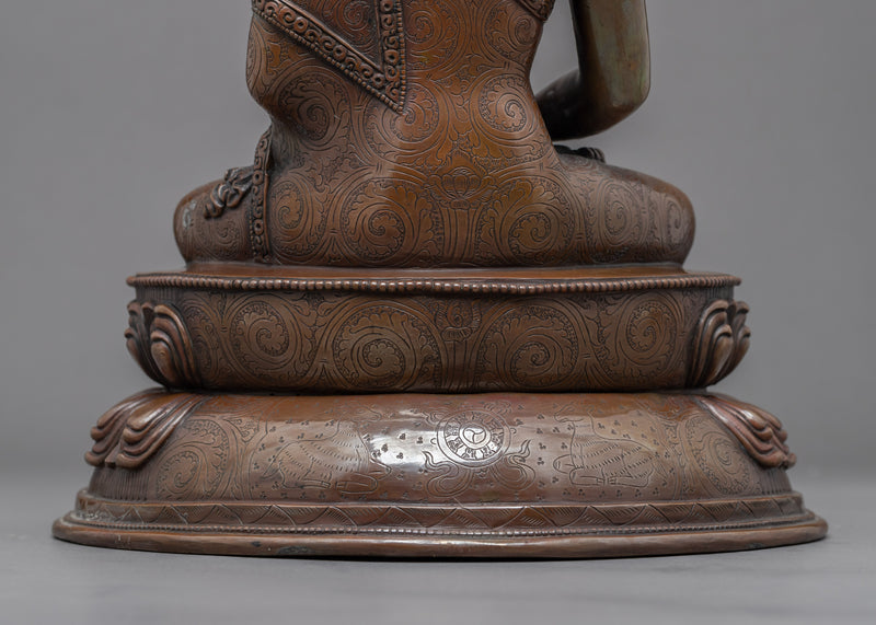 Buddha Amitabha Prayer Statue | Buddhist Deity Of Longevity Amitabha Sculpture