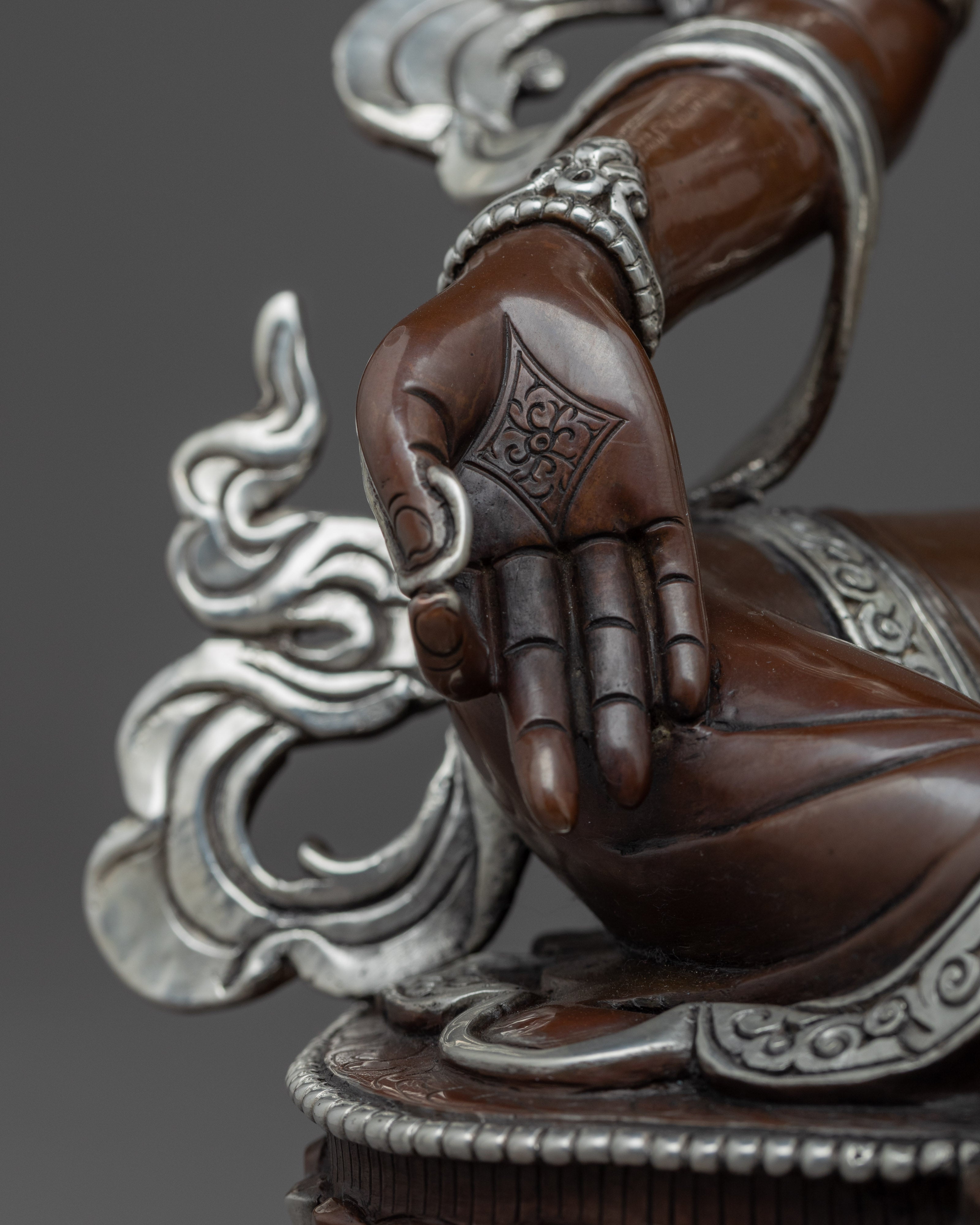 Green Tara Copper Sculpture | Handmade Buddhist Female Goddess