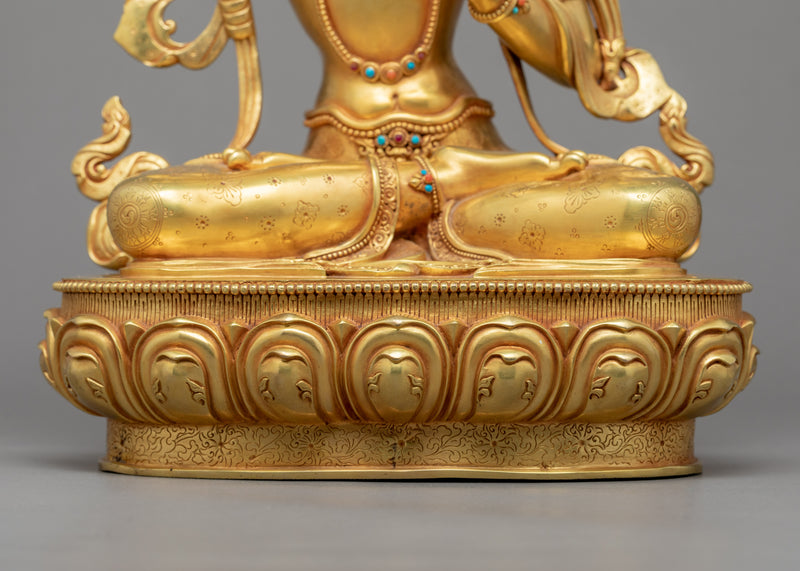 Bodhisattva Manjushri Meditation Statue | Bodhisattva Sculpture For Meditation Practice