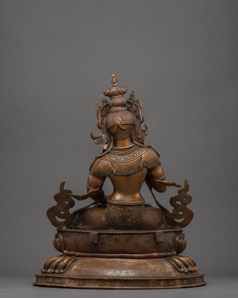 Vajrasattva Practice Sculpture | Traditional Himalayan Artwork