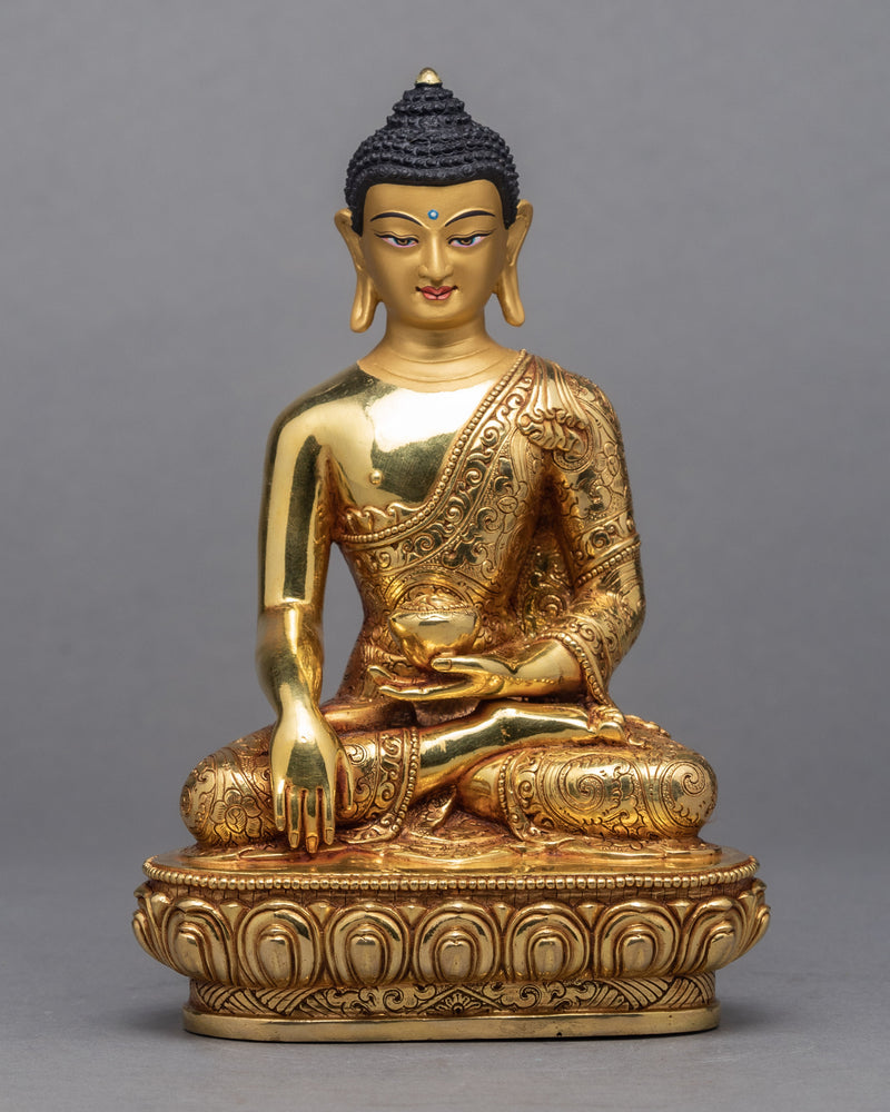 Buddha Statue | Plated With Gold | Gautam Buddha Statue