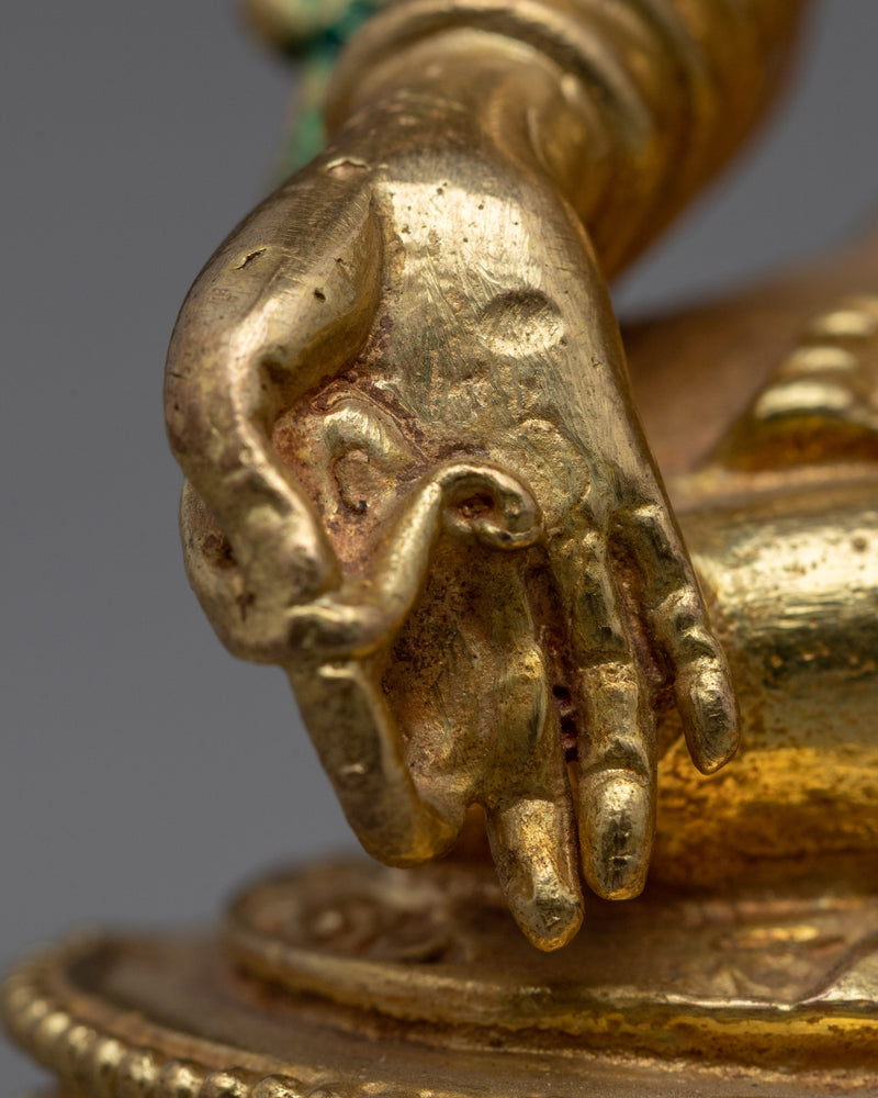 Yuthok Yonten Gonpo the Younger Statue | Machine Made Tibetan Doctor Sculpture