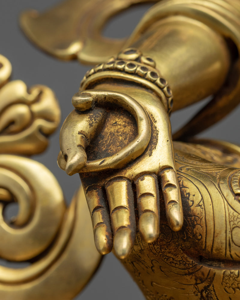 Hand Made Noble Tara Statue | Hand-Carved Buddhist Deity Art