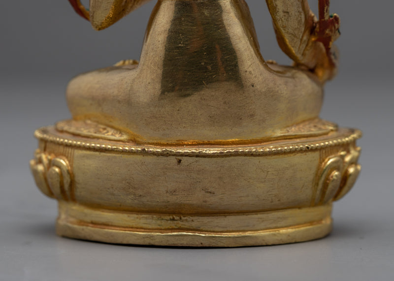 Yuthok Yonten Gonpo the Younger Statue | Machine Made Tibetan Doctor Sculpture