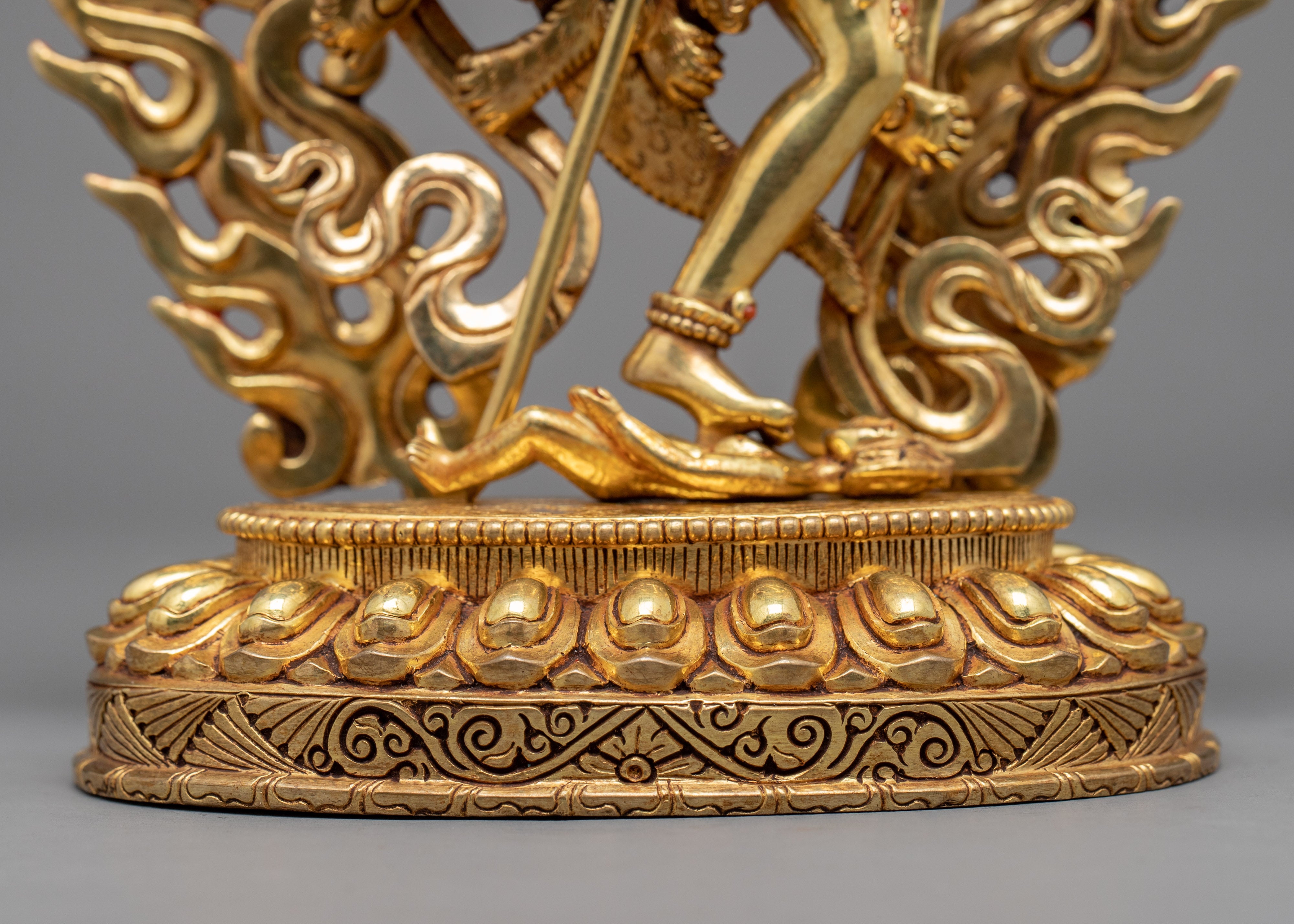 Simhamukha Dakini Mantra Statue | Handmade Buddhist Female Deity