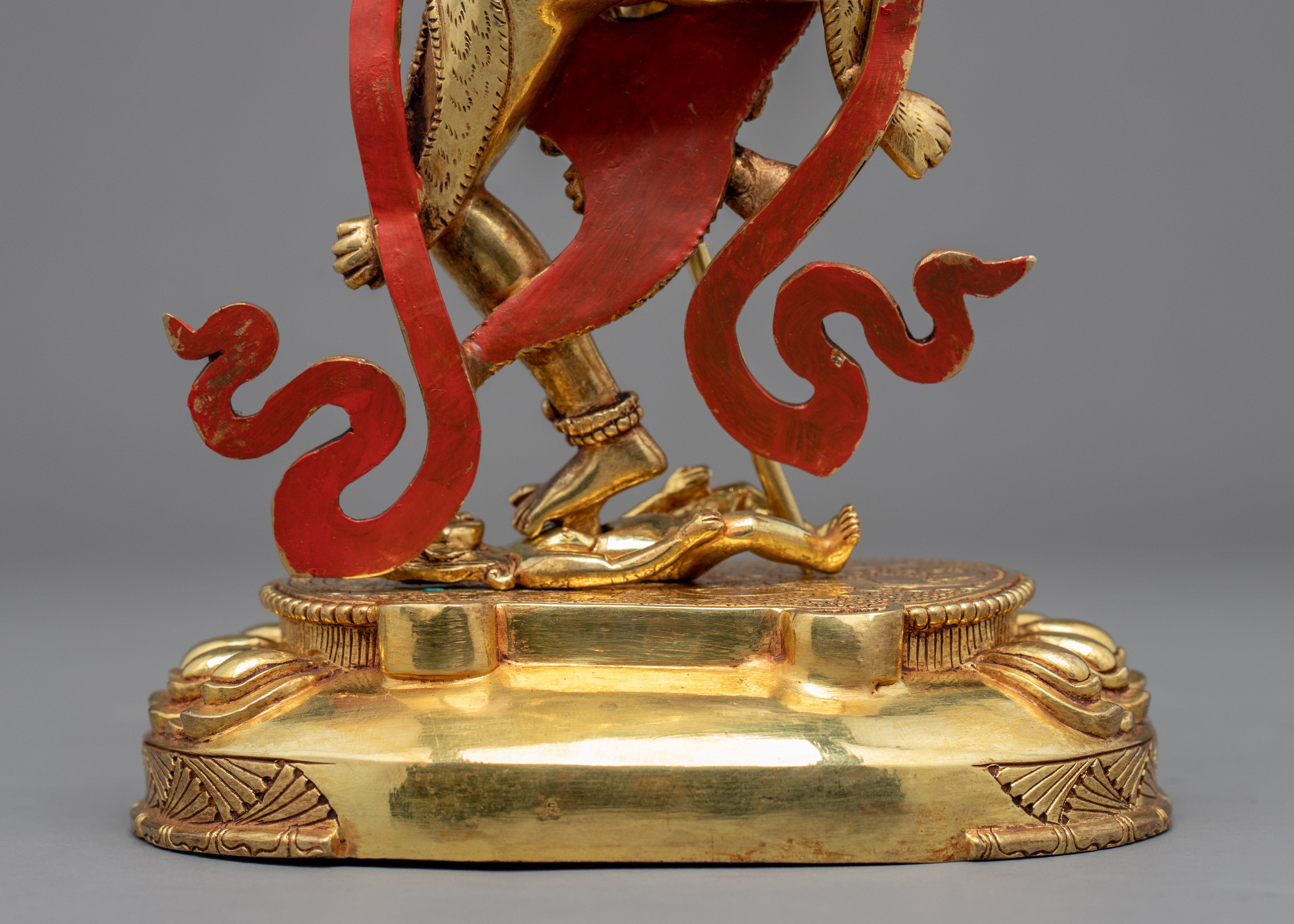 Simhamukha Dakini Mantra Statue | Handmade Buddhist Female Deity