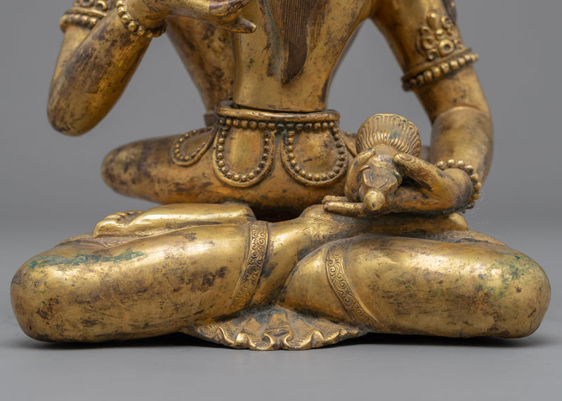 Vajrasattva Consort Antique Finish Statue | Handmade Figurines