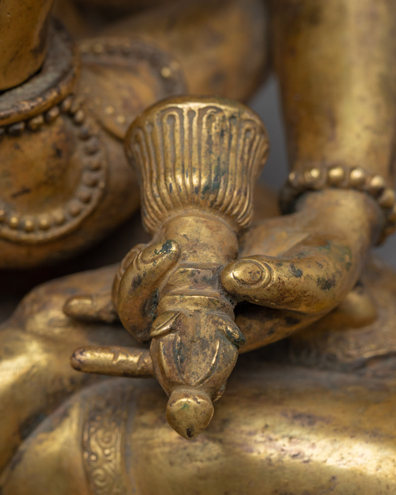 Vajrasattva Consort Antique Finish Statue | Handmade Figurines