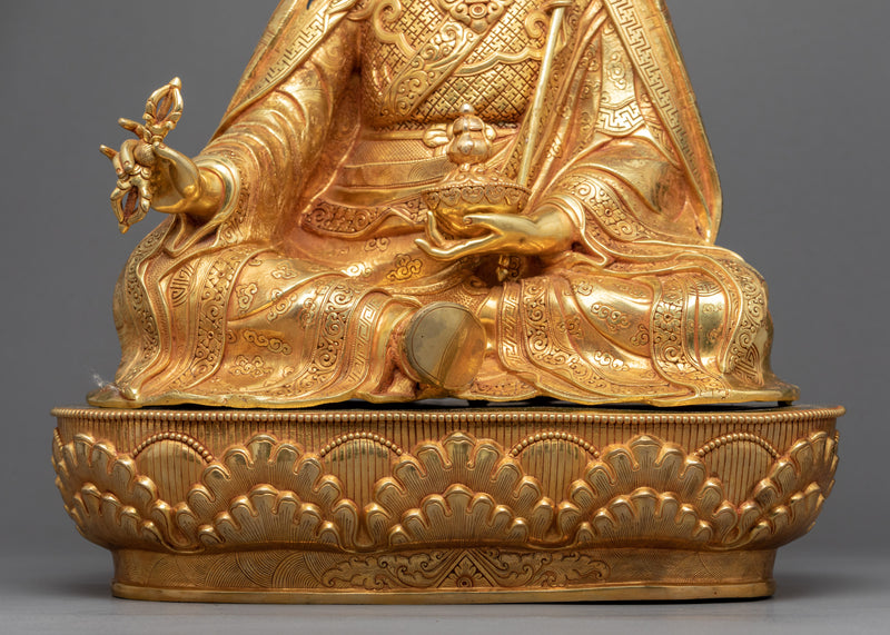 Buddha Padmasambhava Sculpture | Tibetan Buddha Sculpture For Mindfulness