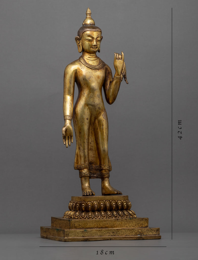 The Future Buddha Maitreya Statue | Tibetan Future Buddha Sculpture