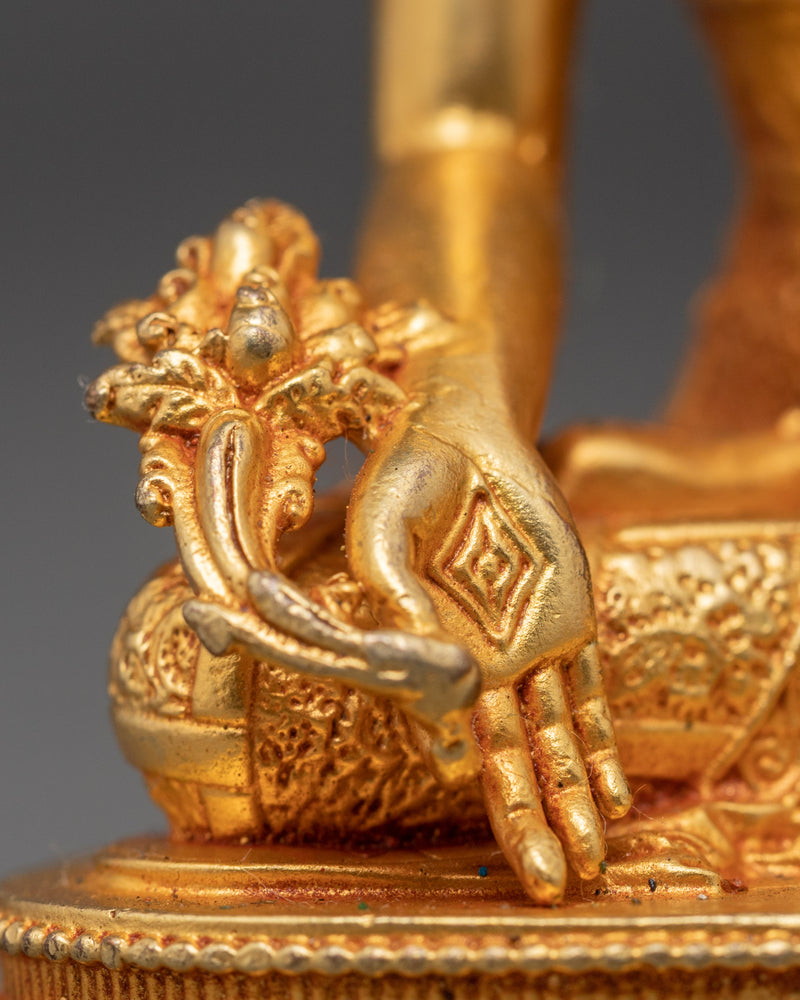 Small Medicine Buddha Sculpture | Bhaiṣajyaguru Healing Deity