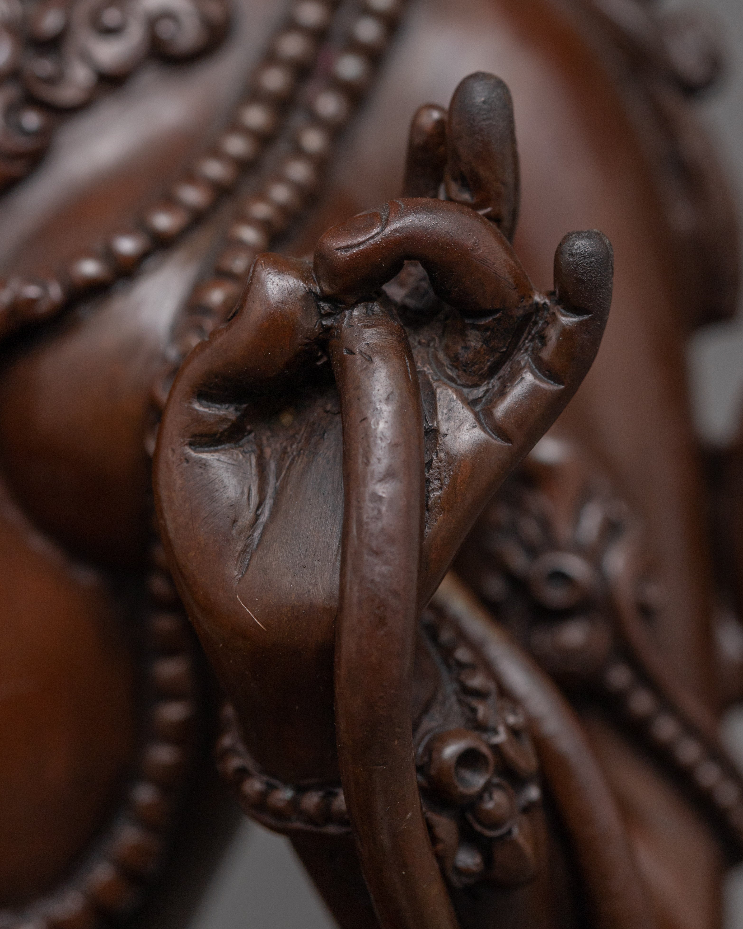 Green Tara Buddha Symbol Sculpture | Buddhist Deity Tara Figurine For Ritual