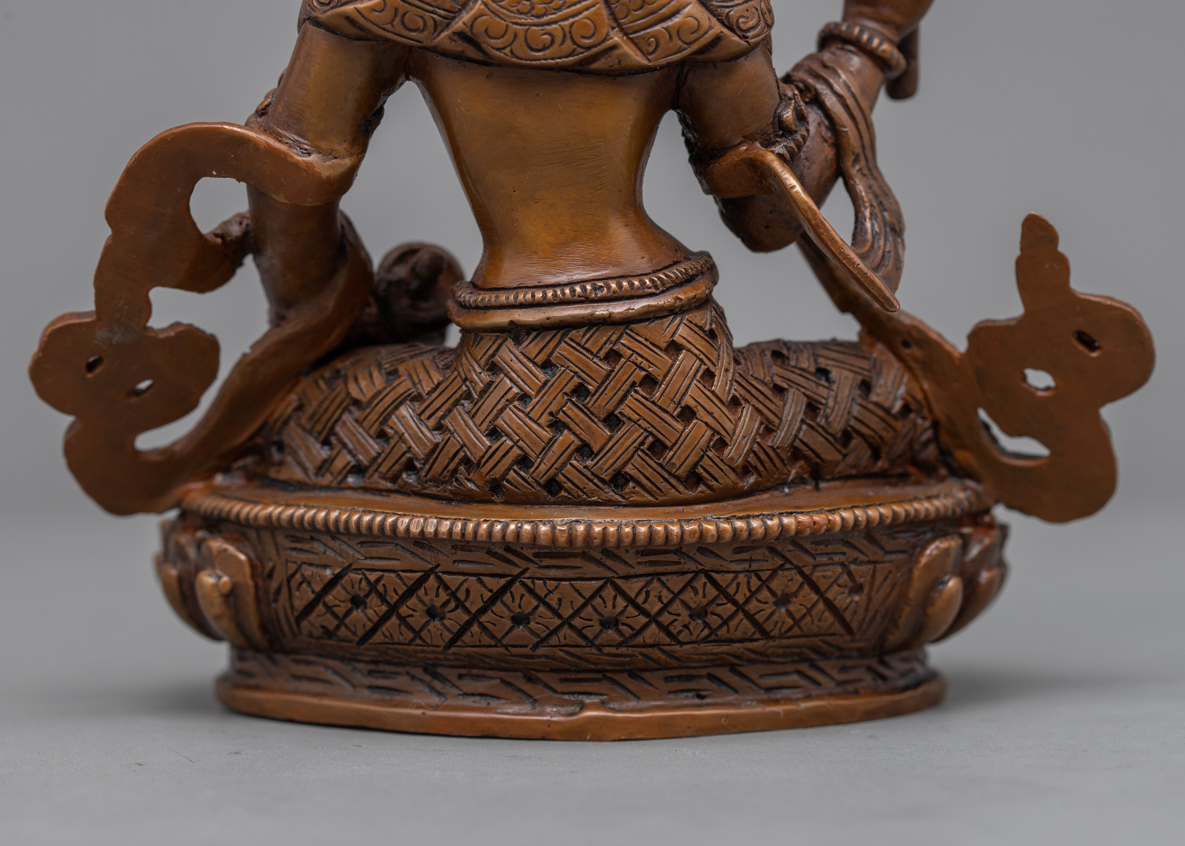 Copper Statue For Machig labdron Mantra Practice | Hand-Carved Buddhist Dakini Art