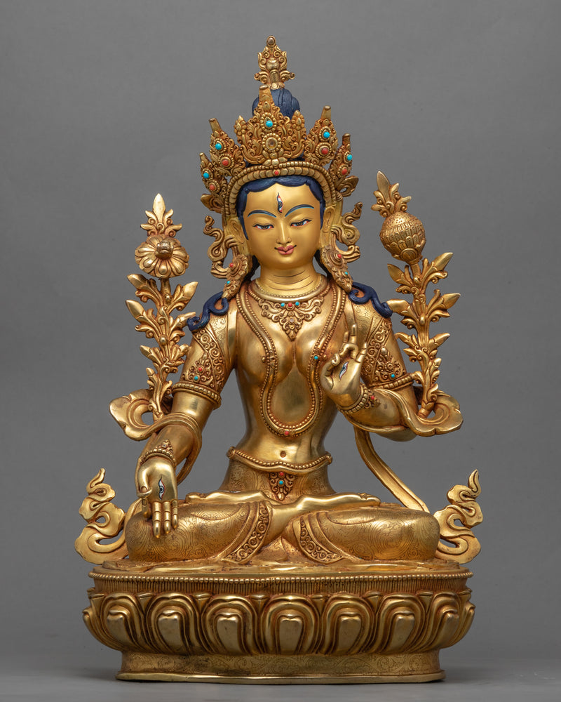 white-tara-figurine