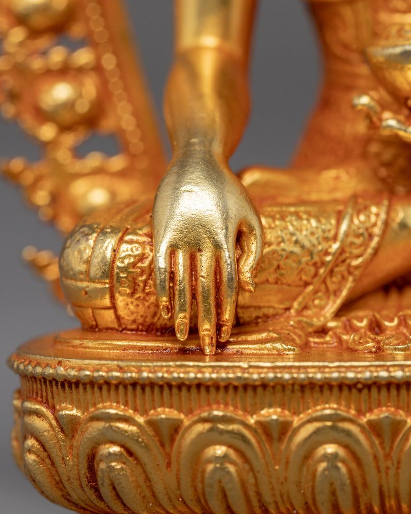 5 Buddha Statues | Vairochana | Akshobhya | Ratnasambhava | Amitabha | Amogasiddhi
