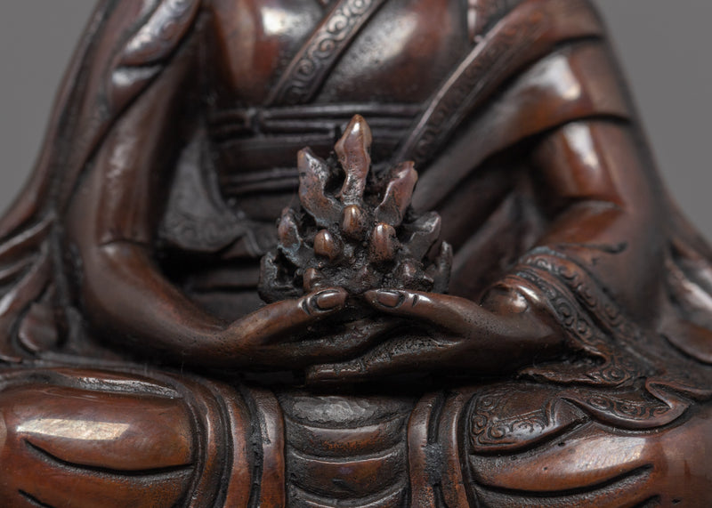 Buddhist Master Sculpture | Hand Carved Buddhist Statue Set
