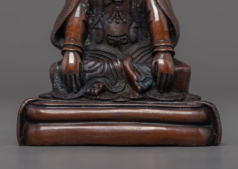 Buddhist Master Sculpture | Hand Carved Buddhist Statue Set