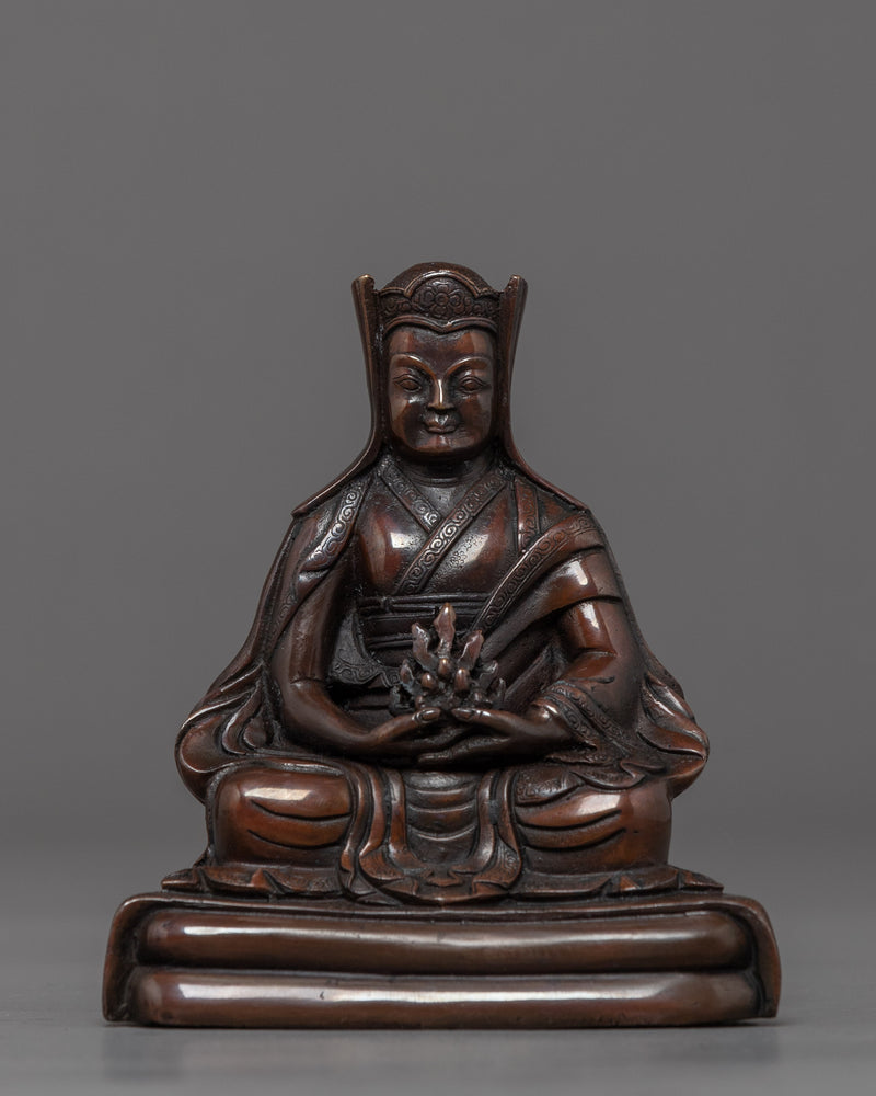 Buddhist Master Sculpture | Hand Carved Buddhist Statue Set
