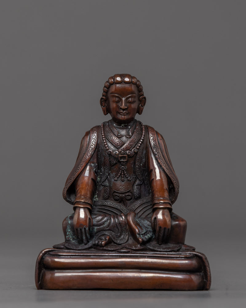 Buddhist Master Sculpture | Hand Carved Buddhist Statue Set
