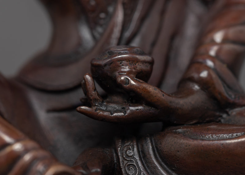 Buddhist Master Sculpture | Hand Carved Buddhist Statue Set
