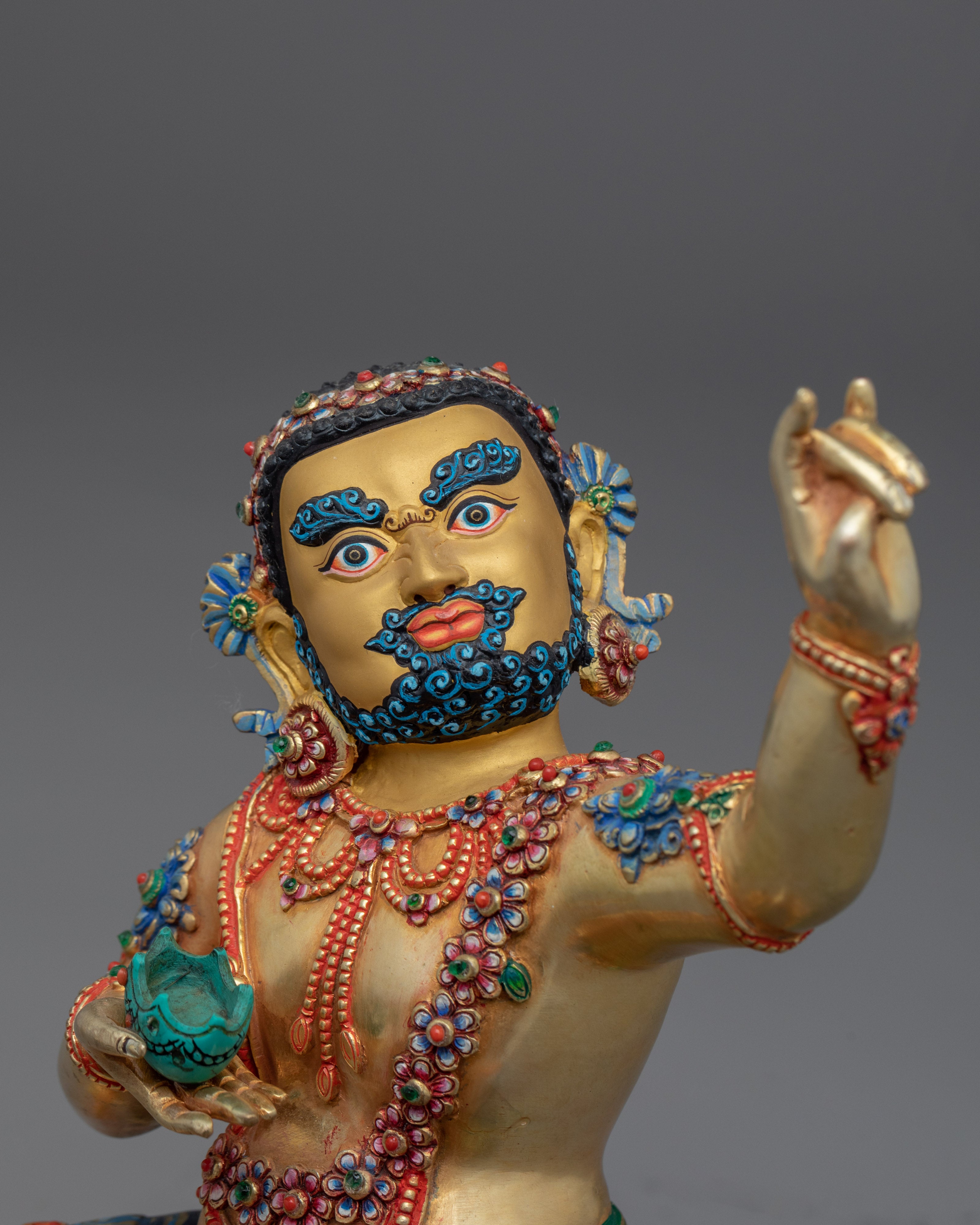 Mahasiddha Virupa Statue | Historical Tibetan Buddhist Master