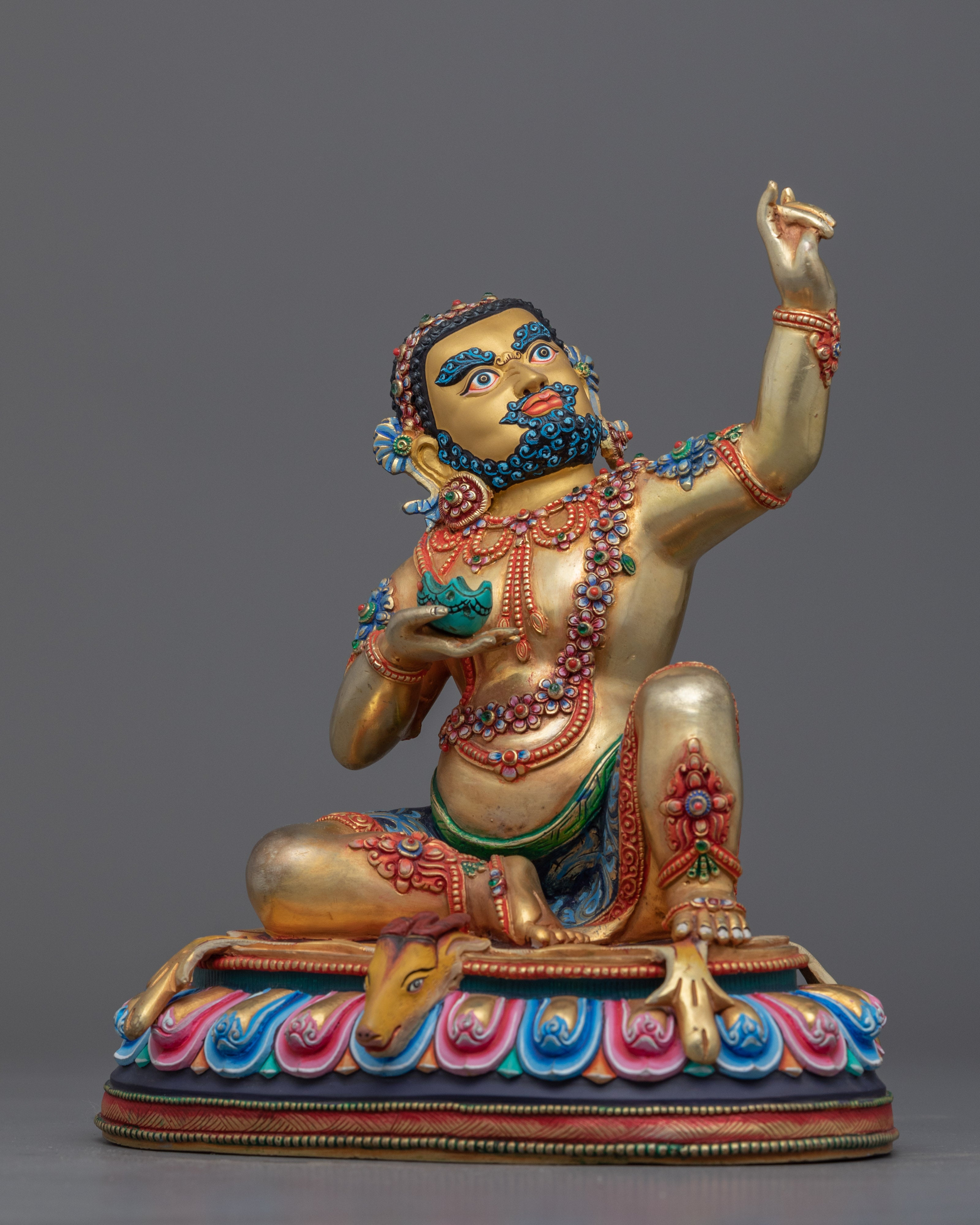 Mahasiddha Virupa Statue | Historical Tibetan Buddhist Master