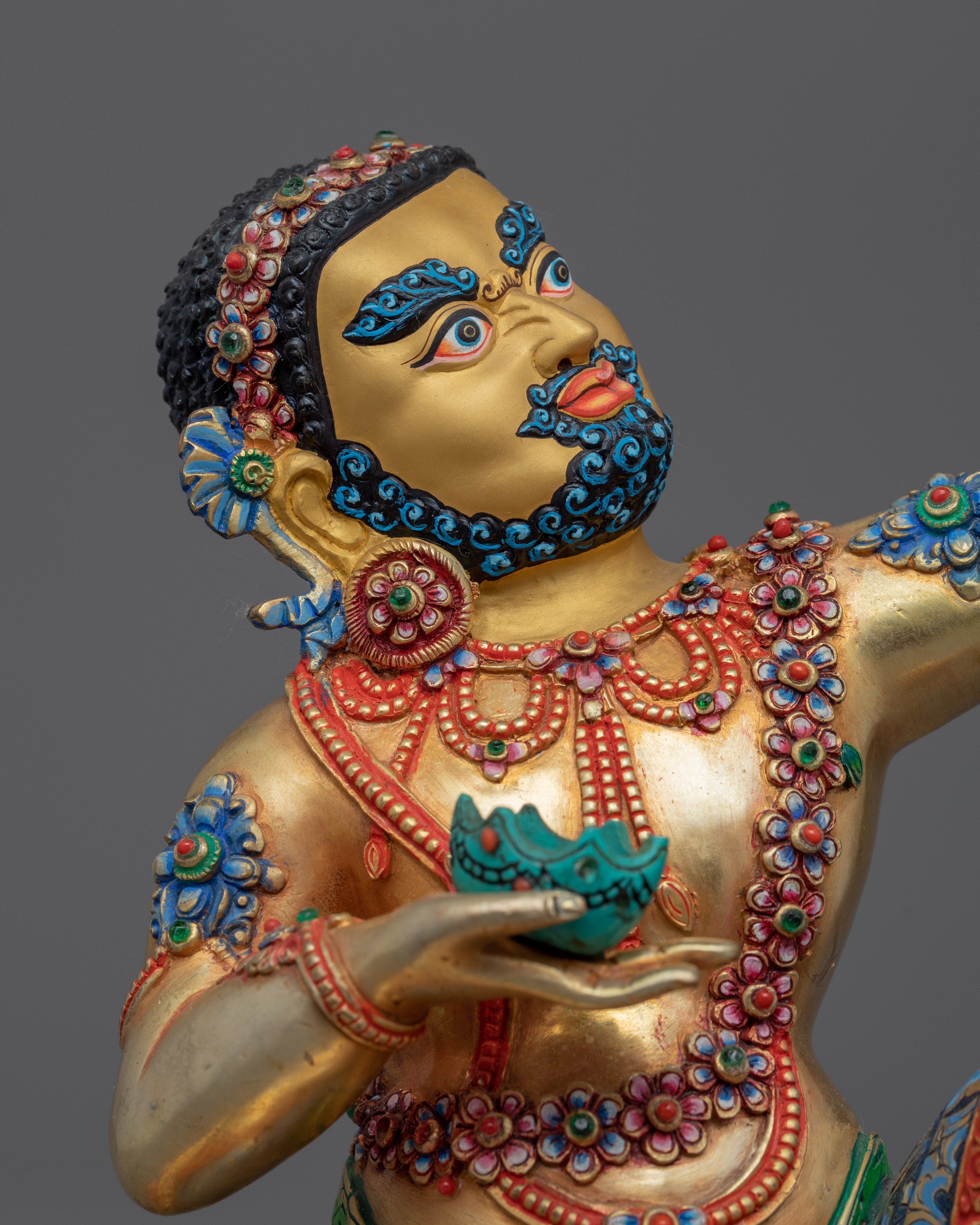 Mahasiddha Virupa Statue | Historical Tibetan Buddhist Master