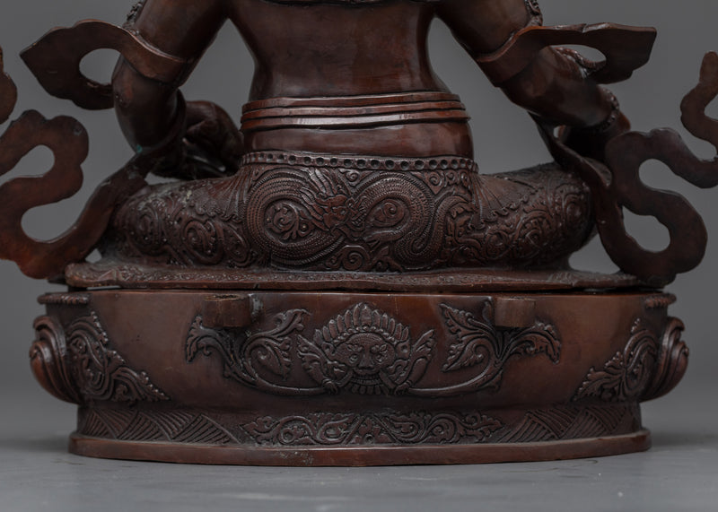 Jambhala Buddha Statue | Tibetan Himalayan Buddhist Wealth Deity