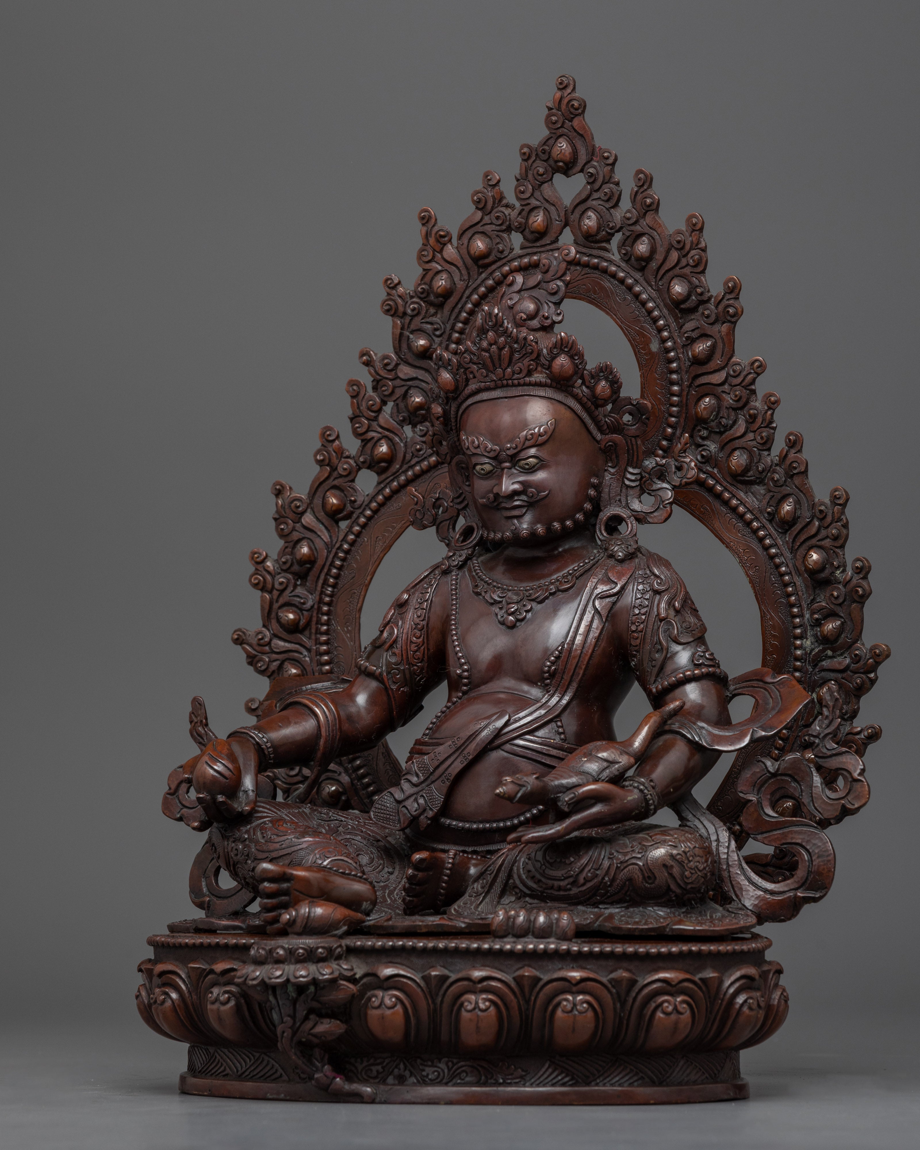 Jambhala Buddha Statue | Tibetan Himalayan Buddhist Wealth Deity