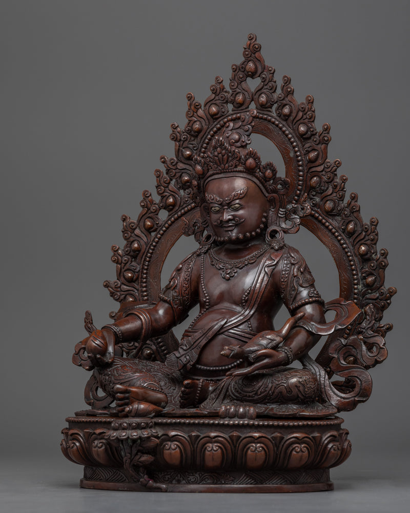 Jambhala Buddha Statue | Tibetan Himalayan Buddhist Wealth Deity
