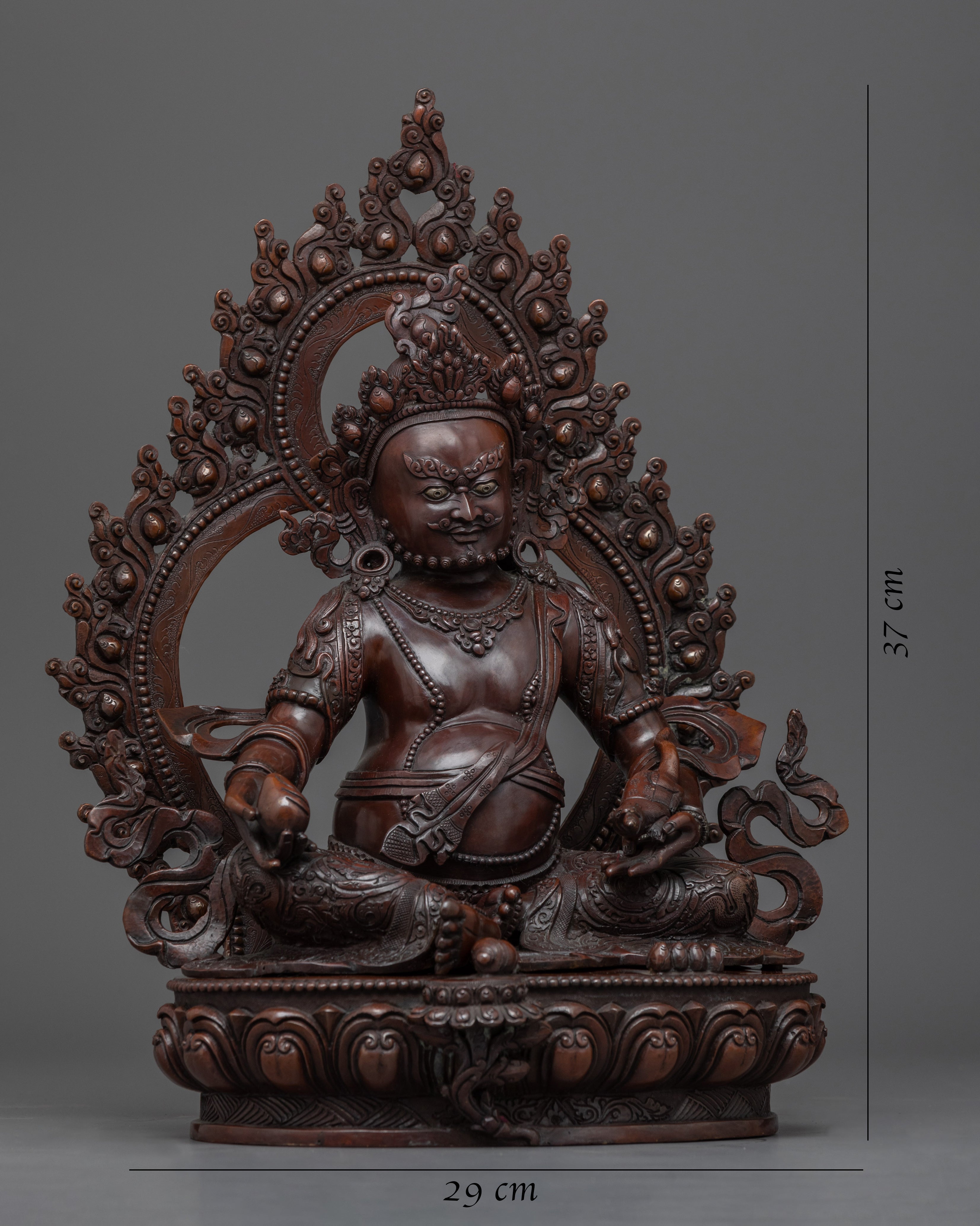 Jambhala Buddha Statue | Tibetan Himalayan Buddhist Wealth Deity